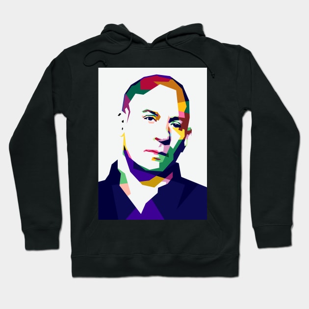 Vin Diesel Hoodie by BarnawiMT